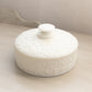 Vintage Westmoreland White Milk Glass Bramble Leaf Lidded Dish