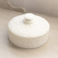 Vintage Westmoreland White Milk Glass Bramble Leaf Lidded Dish