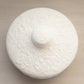 Vintage Westmoreland White Milk Glass Bramble Leaf Lidded Dish