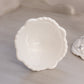 Vintage Westmoreland White Milk Glass Floral Old Quilt Candleholder