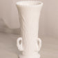 Vintage Westmoreland White Milk Glass Swan Vase