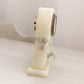 Vintage White Grey Green Alabaster Stone Clock (Made in Germany)