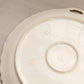 Vintage White Limoges Plate with Purple Floral Details