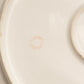 Vintage White Limoges Plate with Purple Floral Details