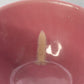 Vintage Medium Watt Ovenware Pink Ceramic Swirl Bowl