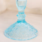 Westmoreland Glass Blue Glass Bramble Candlestick