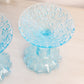 Westmoreland Glass Blue Glass Bramble Candlestick