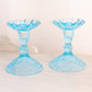 Westmoreland Glass Blue Glass Bramble Candlestick