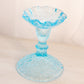 Westmoreland Glass Blue Glass Bramble Candlestick