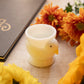 Vintage Small Opalex French Milk Glass Chick Egg Cup
