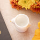 Vintage Small Opalex French Milk Glass Chick Egg Cup